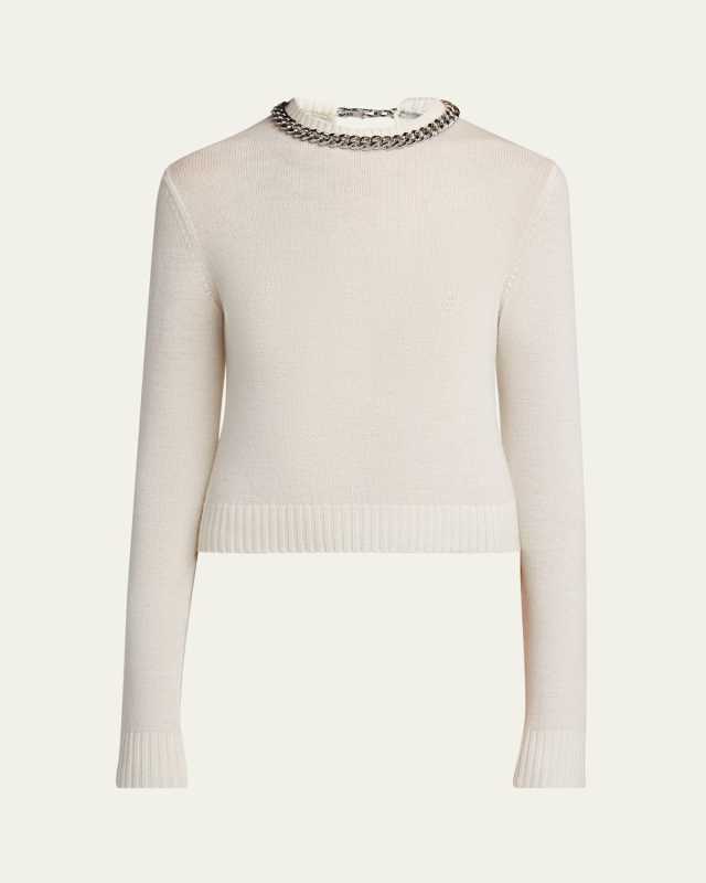 Falabella Chain Crewneck Sweater